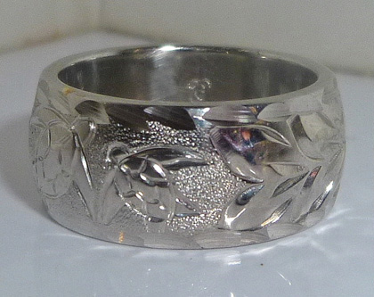 ハワイアンジュエリー(Silver Ring 8mm)